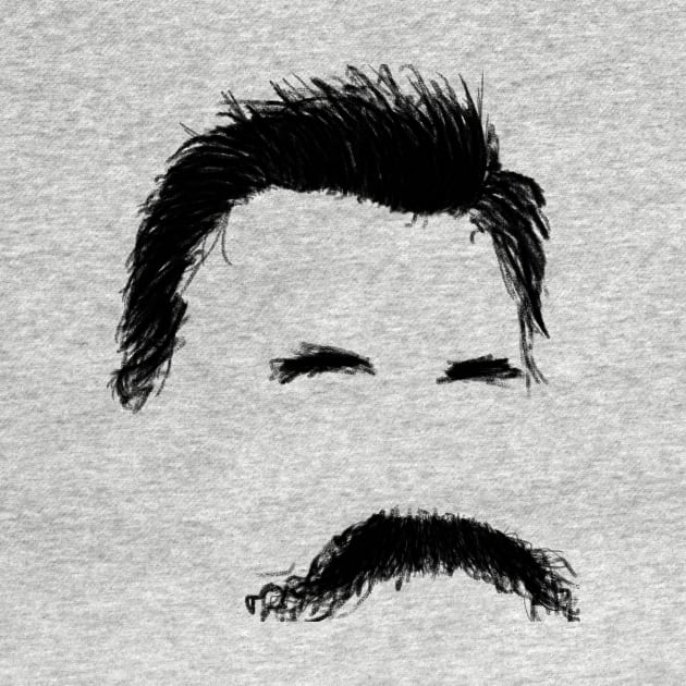 Nietzsche Mustache by przezajac